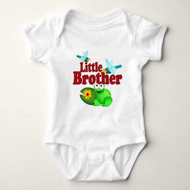 Little Brother Dragonflies Baby Bodysuit (Front)