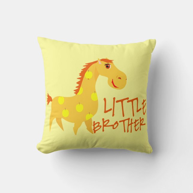 Little Brother Giraffe Cushion (Front)