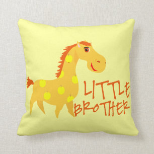Little Brother Giraffe Cushion