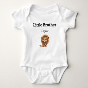 Little Brother Lion T-Shirt Baby Bodysuit
