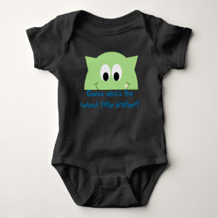 Little Brother Monster T-shirt Baby Bodysuit