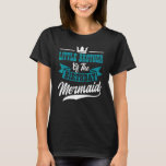 Little Brother Of The Birthday Mermaid Party Bday T-Shirt<br><div class="desc">Little Brother Of The Birthday Mermaid Party Bday.</div>