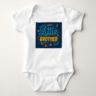 Little Brother One Piece Baby Bodysuit
