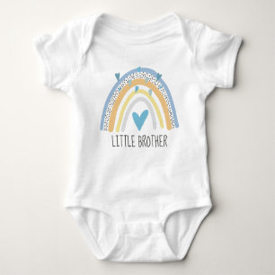 Little brother Rainbow matching outfit Baby Bodysuit
