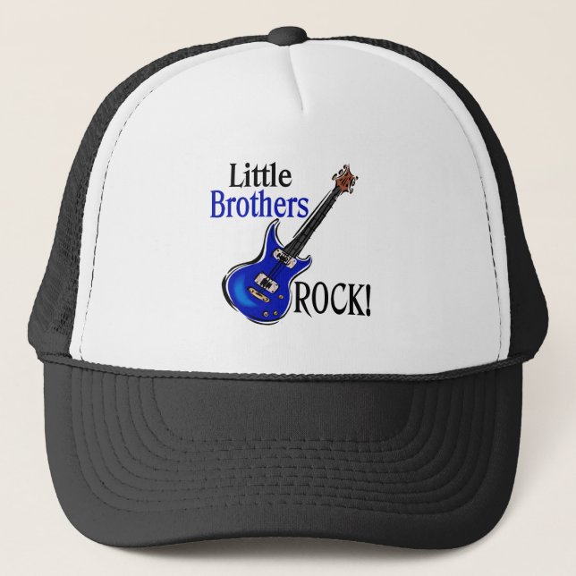Little Brothers Rock! Trucker Hat (Front)