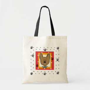 Little Brown Doggie Tshirts and Gifts Tote Bag