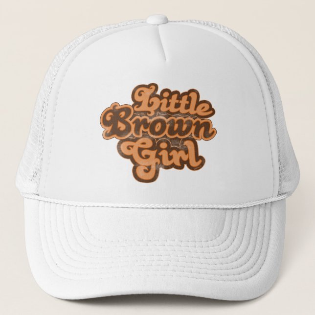 Little Brown Girl 08 Hat (Front)