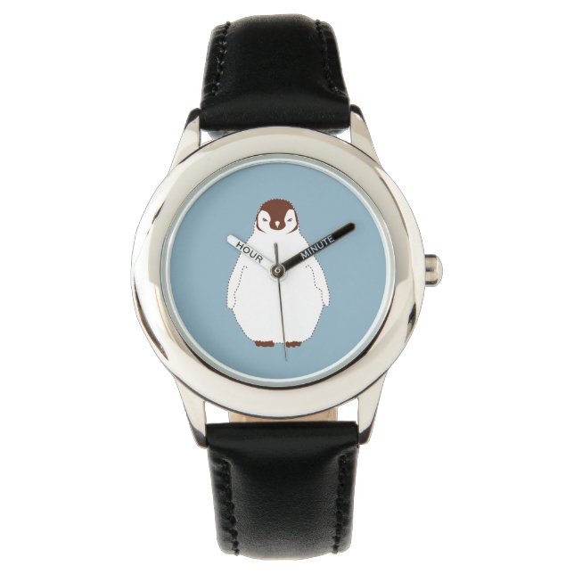 Little Brown Penguin Kids Watch (Front)