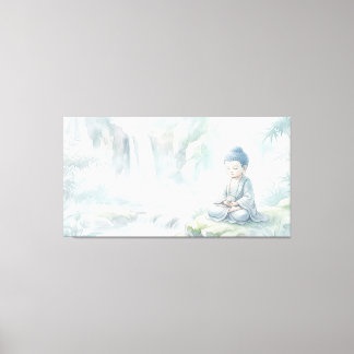 Little Buddha Canvas Print