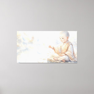 Little Buddha Canvas Print