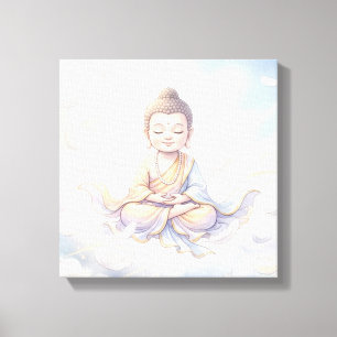 Little Buddha Canvas Print