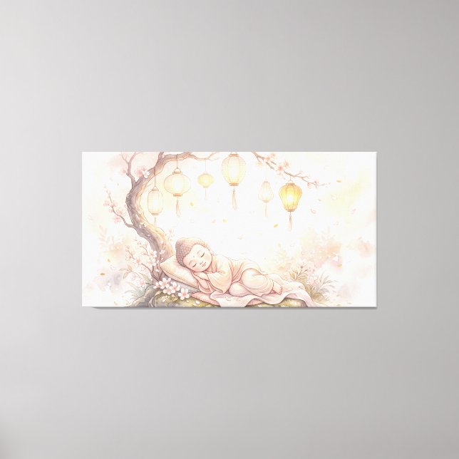Little Buddha Canvas Print (Front)