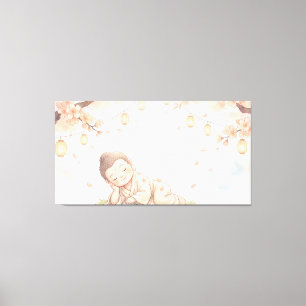 Little Buddha Canvas Print