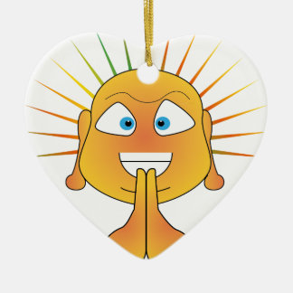 little Buddha Ceramic Tree Decoration