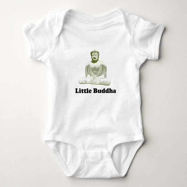 Little Buddha T-shirt Baby Bodysuit (Front)