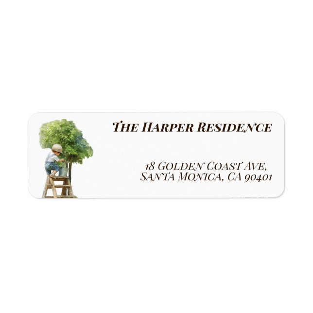 Little Budding Gardener Customizable (Front)