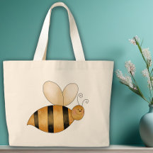 Little Bumble Bee Cute Whimsical Cartoon