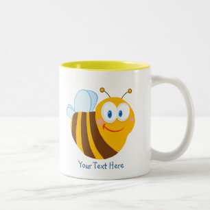 Little Bumblebee (personalised) Two-Tone Coffee Mug