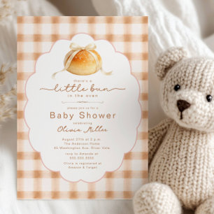 Little Bun in the Oven Baby Shower Invite