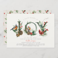 Little Bundle of Joy Birds Beige Baby Shower