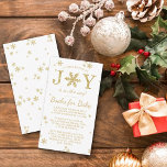 Little Bundle Of Joy Christmas Baby Shower Book Enclosure Card<br><div class="desc">These books for baby request cards are perfect for anyone having a baby shower this Christmas. Simply include these cards when you send out your matching baby shower invitations, your guests can then bring a book instead of a card along to the baby shower so you can build a library...</div>
