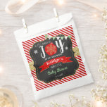 "Little Bundle Of Joy" Christmas Baby Shower Favour Bags<br><div class="desc">Celebrate in style with these trendy baby shower favour bags. The design is easy to personalise with your own wording and your family and friends will be thrilled when they see these fabulous favour bags. Matching products can be found in the collection.</div>