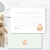 Little Bunny Baby Shower Prayers For Baby