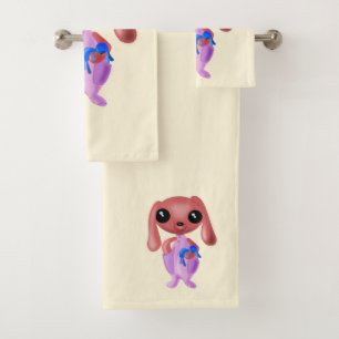 Little Bunny Bath Towel Set