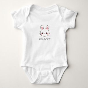 Little Bunny Cute Baby Design Bodysuit