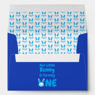 Little Bunny First Birthday Envelope