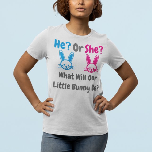 Little Bunny Gender Reveal T-Shirt (Creator Uploaded)