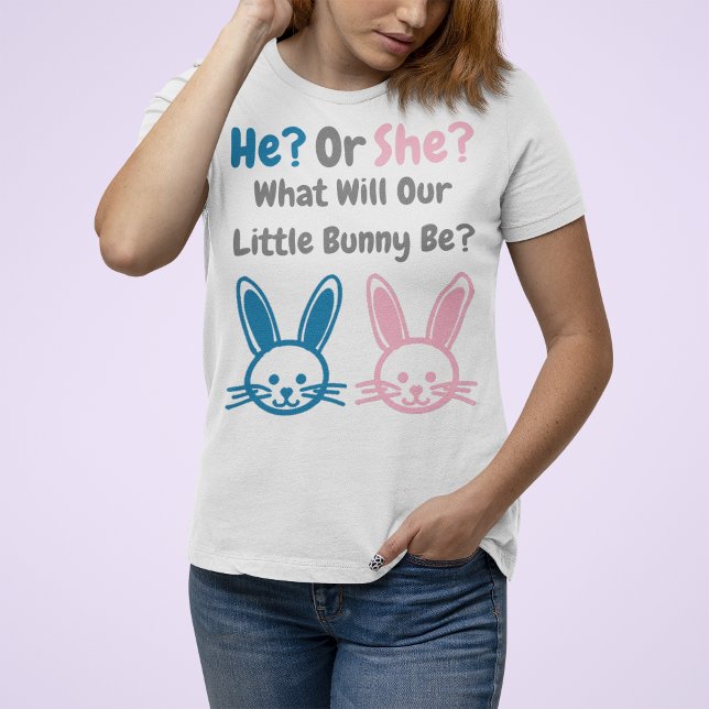 Little Bunny Gender Reveal T-Shirt (Creator Uploaded)