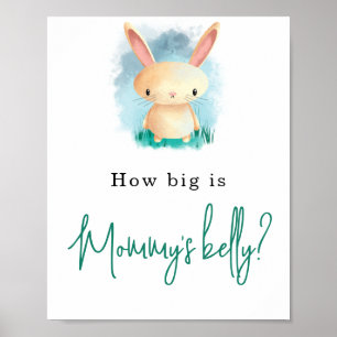 Little Bunny - How big is Mummy's belly Poster