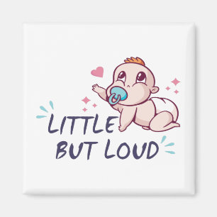 Little but loud tank top magnet