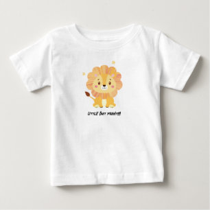 Little But Mighty Cute Lion Baby T-Shirt
