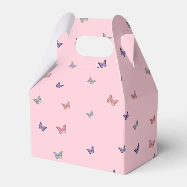 little butterflies  favour box (Front Side)