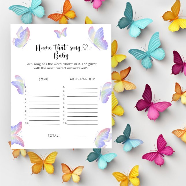 Little Butterflies - Name that Baby Song (Creator Uploaded)