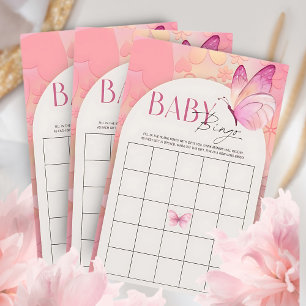 Little Butterfly Baby Shower Word Scramble Game