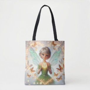 Little butterfly fairy  tote bag