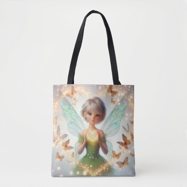 Little butterfly fairy  tote bag (Front)