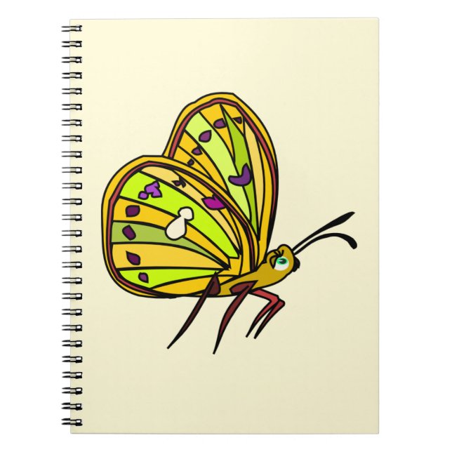 Little Butterfly Notebook - Your Colours (Front)