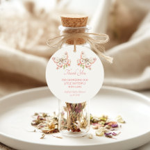 Little Butterfly Thank You Baby Shower Favour Tags