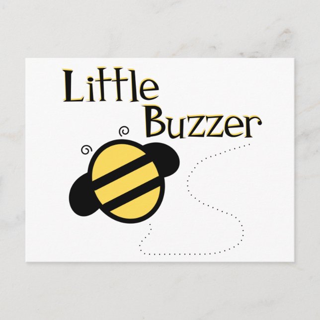Little Buzzer Postcard (Front)