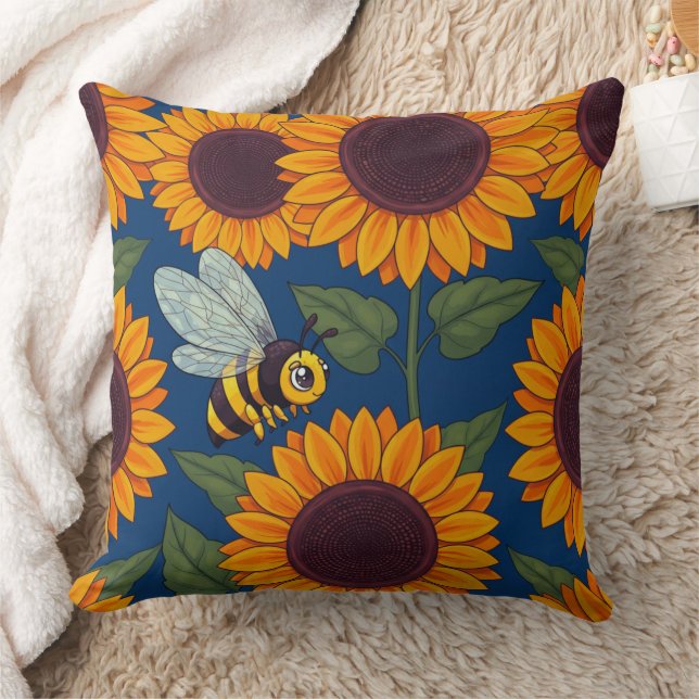 Little Buzzers Cushion (Blanket)