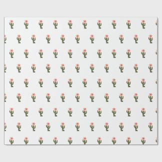 Little cactus wrapping paper