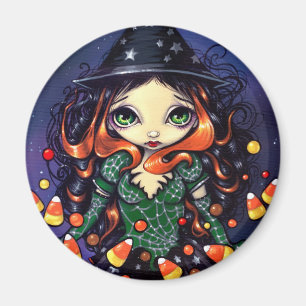 "Little Candy Witch" Magnet