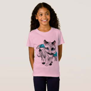 Little Cartoon Angel Cat T-Shirt