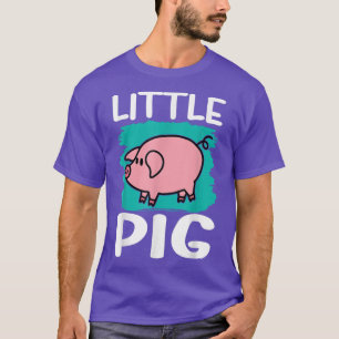 Little Cartoon Pig I Cute Pig I Kids Pig 4054 T-Shirt
