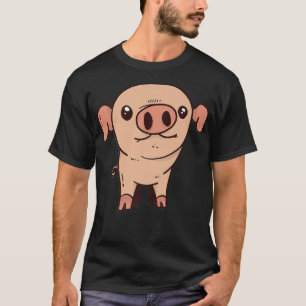 Little Cartoon Pig I Cute Pig I Kids Pig Premium T-Shirt
