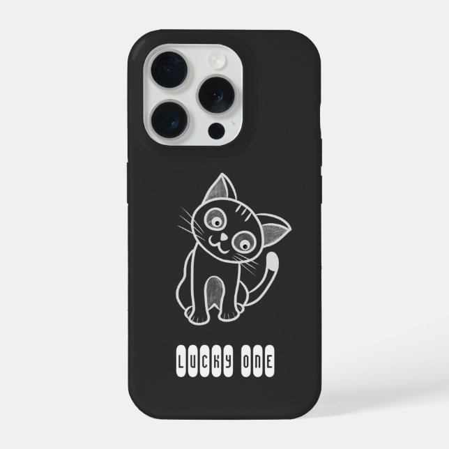 Little cat iPhone case (Back)